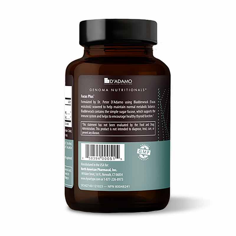 Fucus Plus, by D Adamo Personalized Nutrition, image #3