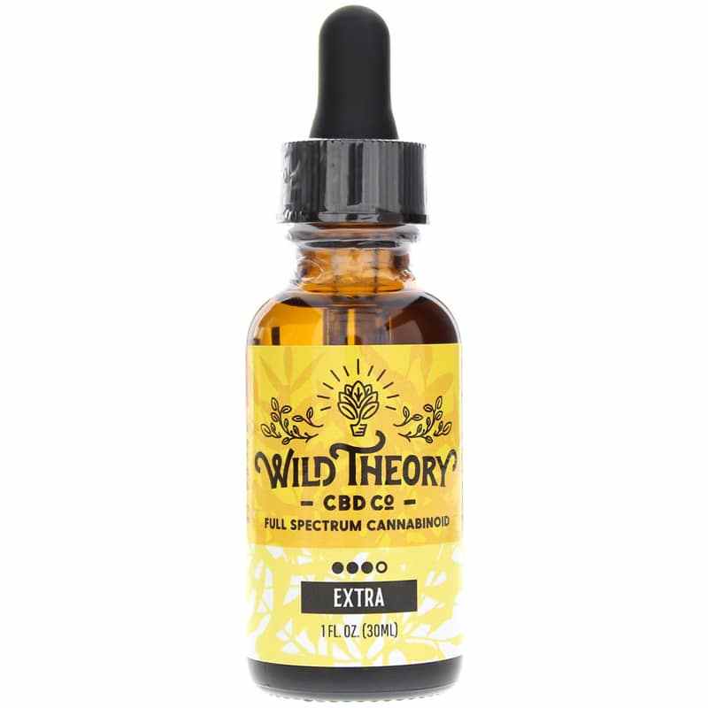 Full Spectrum CBD Oil Extra, by Wild Theory CBD