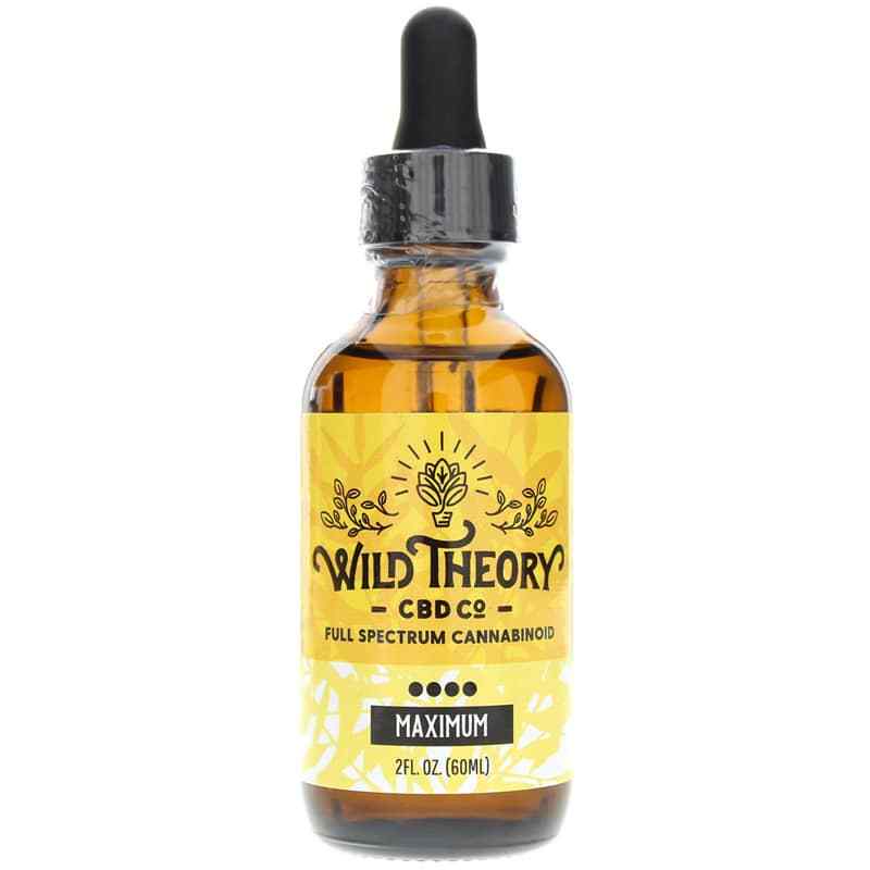 Full Spectrum CBD Oil Maximum, by Wild Theory CBD