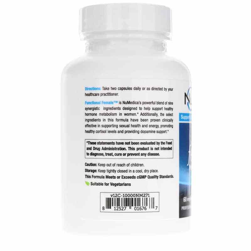 Functional Female, 60 Veg Capsules, by NuMedica, image #3