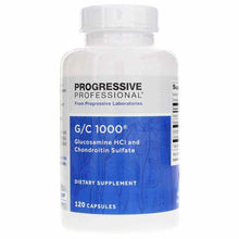 G/C 1000 Glucosamine HCl & Chrondroitin Sulfate, 120 Capsules, by Progressive Labs
