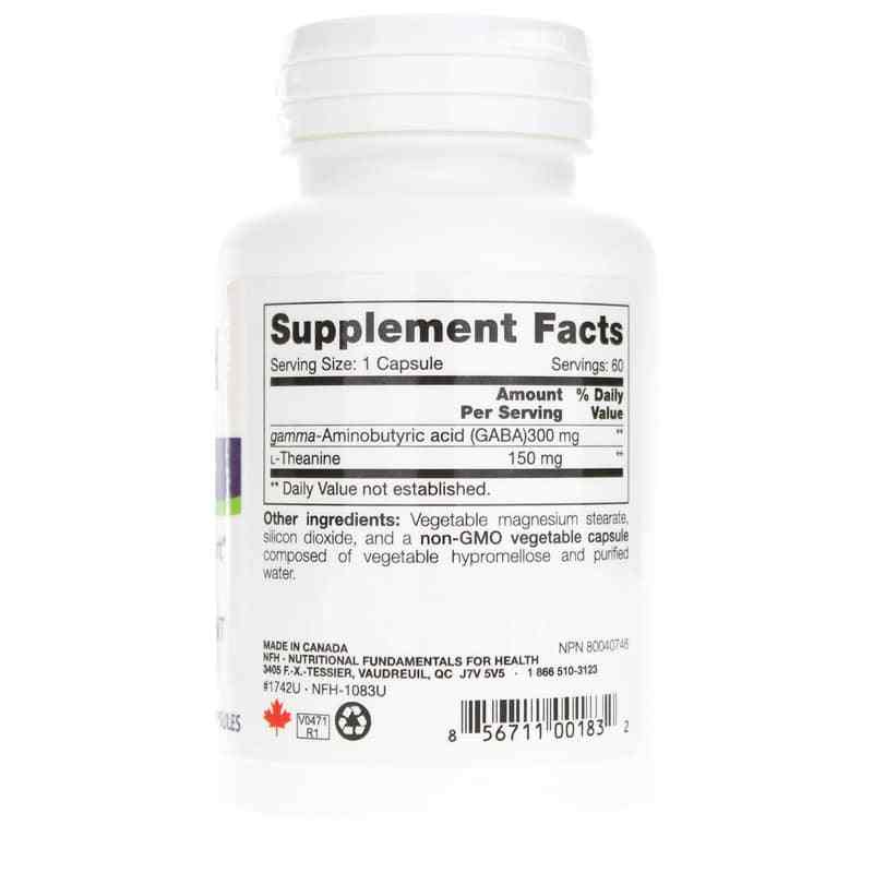 GABA-T SAP Stress Neuro Support, by NFH, image #2