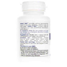 GABA-T SAP Stress Neuro Support, by NFH, image #3