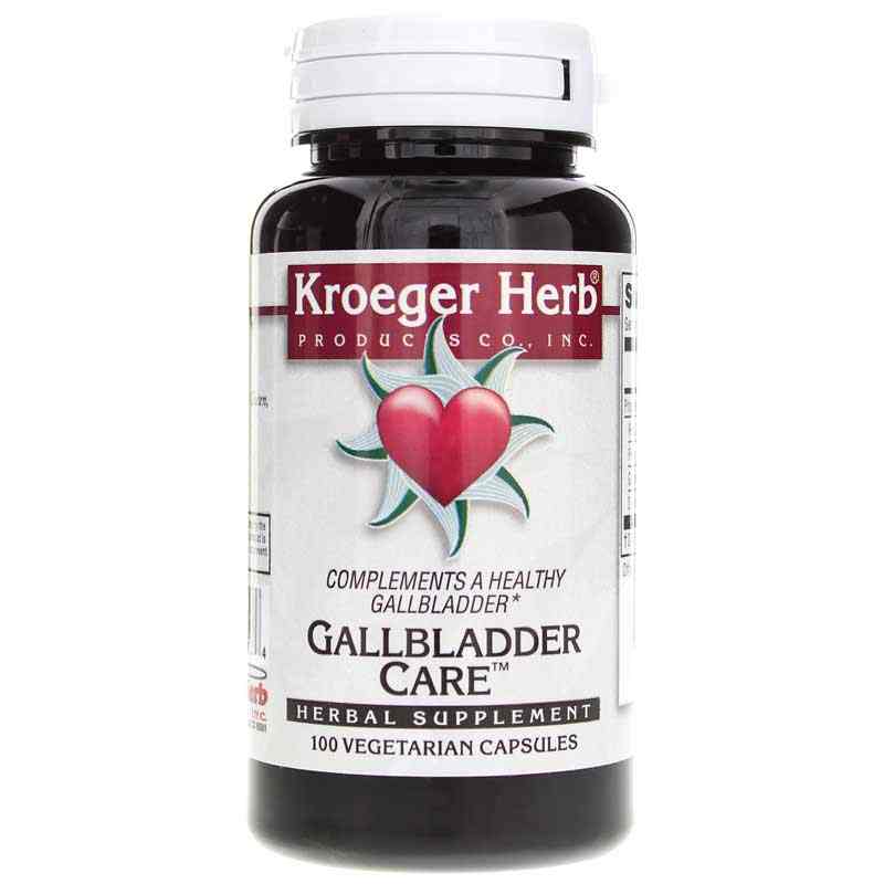 Gallbladder Care, by Kroeger Herb