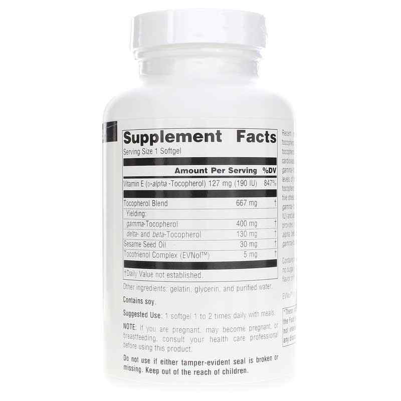 Gamma E 400, 120 Softgels, by Source Naturals, image #2