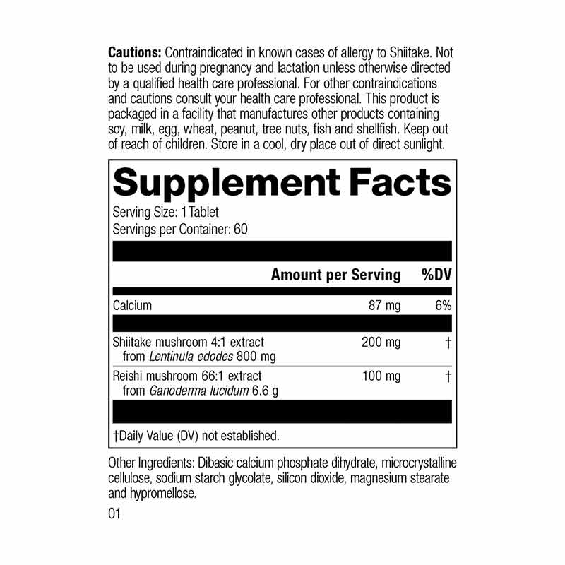 Ganoderma & Shiitake, by Standard Process, image #2