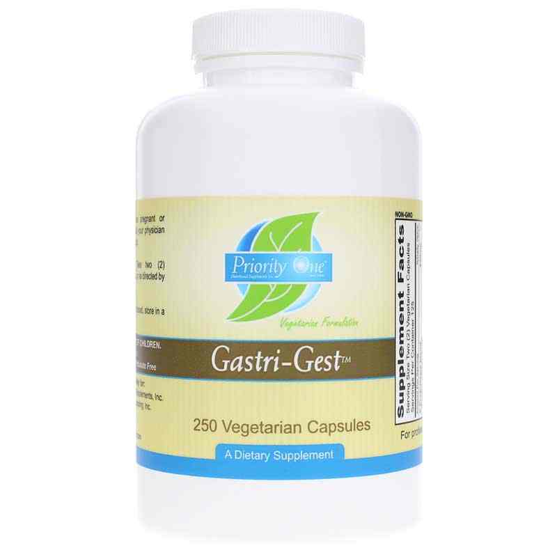 Gastri-Gest, 250 Veg Capsules, by Priority One
