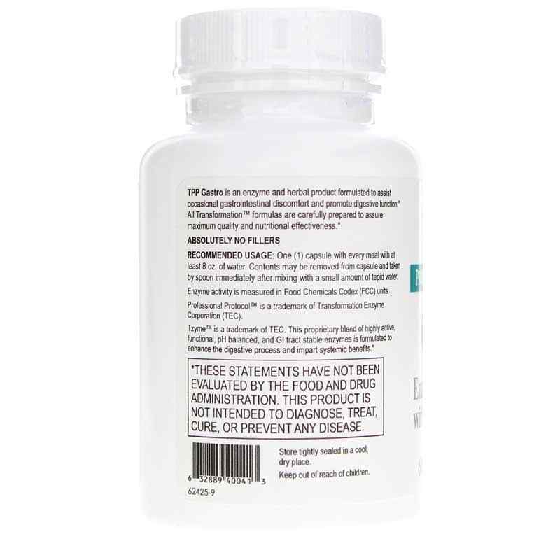 Gastro, 60 Capsules, by Transformation Enzyme, image #3