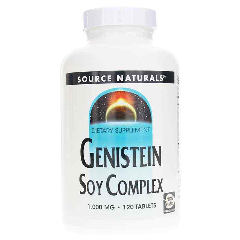 Genistein Soy Complex, 120 Tablets, by Source Naturals