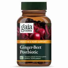 Ginger-Beet Postbiotic, 60 Vegan Liquid Phyto-Caps, by Gaia Herbs