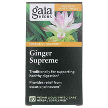 Ginger Supreme, by Gaia Herbs