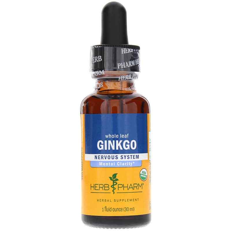 Ginkgo Extract, 1 Oz, by Herb Pharm