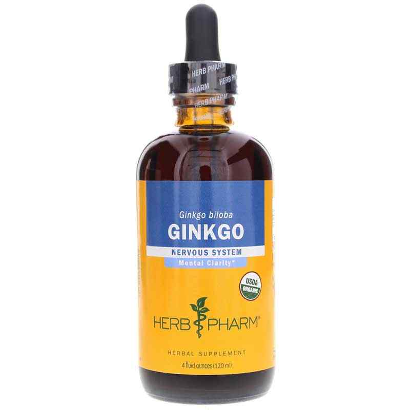 Ginkgo Extract, 4 Oz, by Herb Pharm