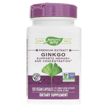Ginkgo Premium Extract, 120 Vegan Capsules, by Natures Way