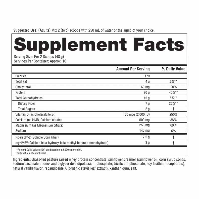 GLP-1 Protein Powder, Vanilla, 17.1 Oz, by Youtheory, image #4