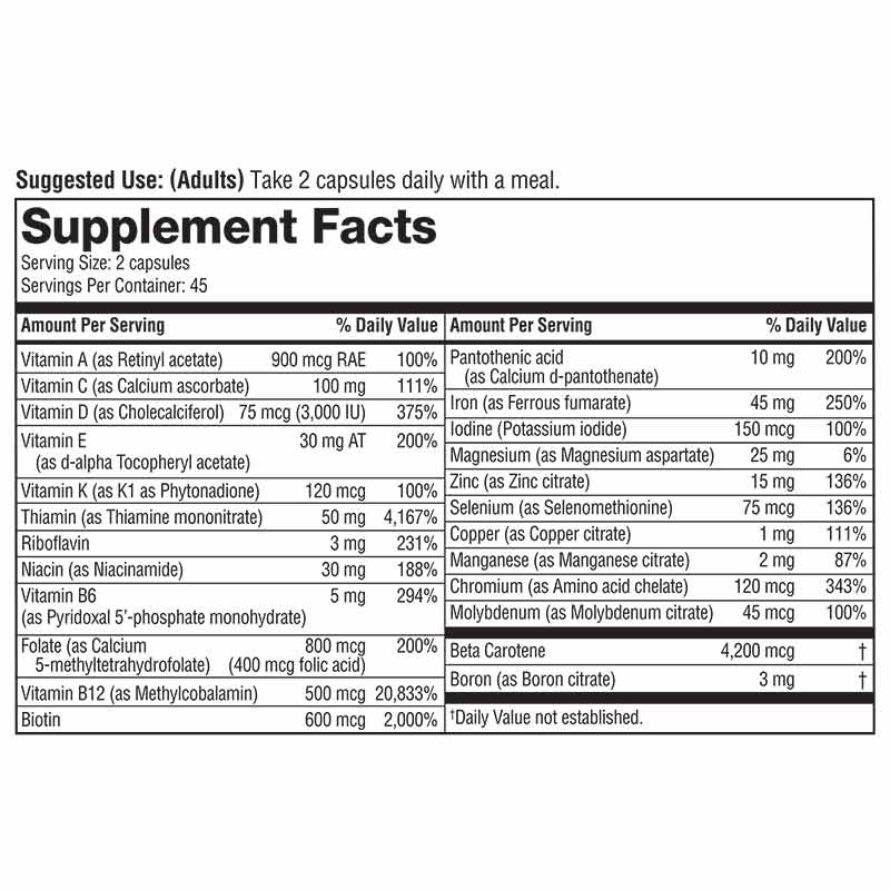 GLP-1 Support Multi Capsule, 90 Veg Capsules, by Youtheory, image #4