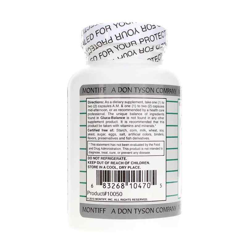 Gluca-Balance 710 Mg, 100 Capsules, by Montiff, image #3