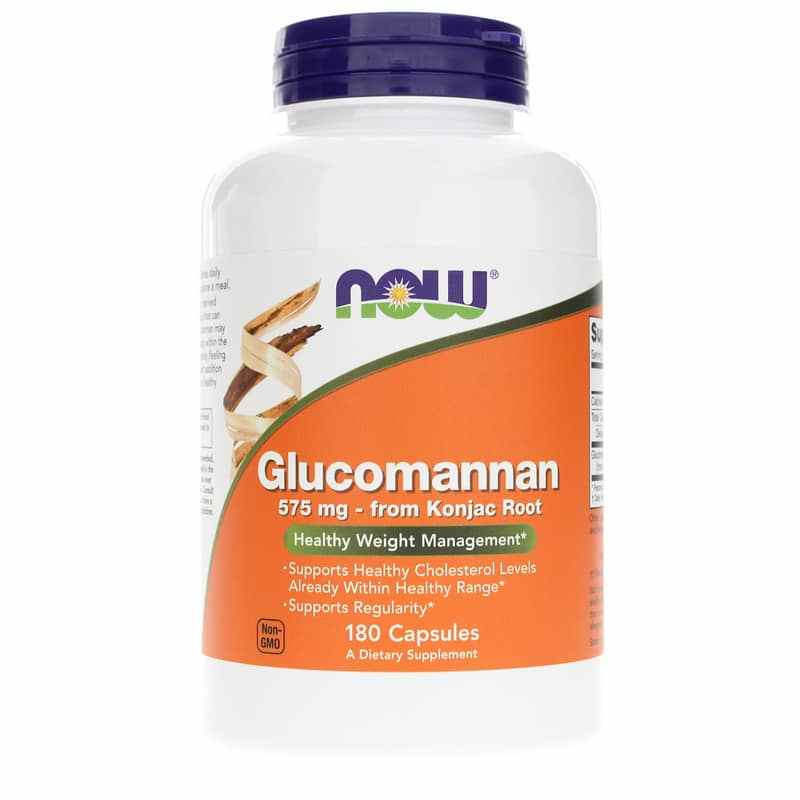Glucomannan 575 Mg, by NOW Foods