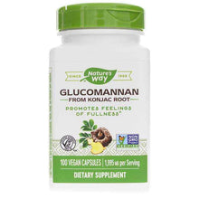 Glucomannan from Konjac Root, 100 Vegan Capsules, by Natures Way