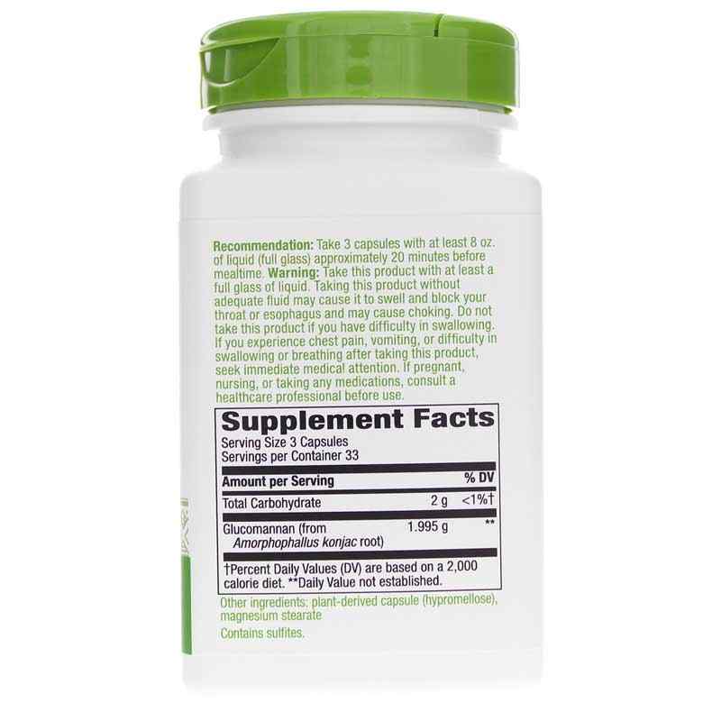 Glucomannan from Konjac Root, 100 Vegan Capsules, by Natures Way, image #2