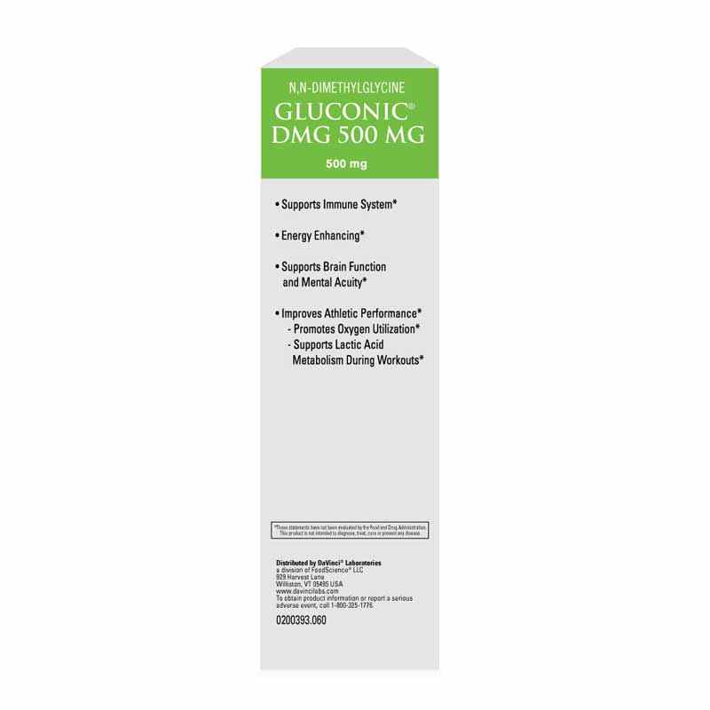 Gluconic DMG 500 Mg, by DaVinci Labs, image #3
