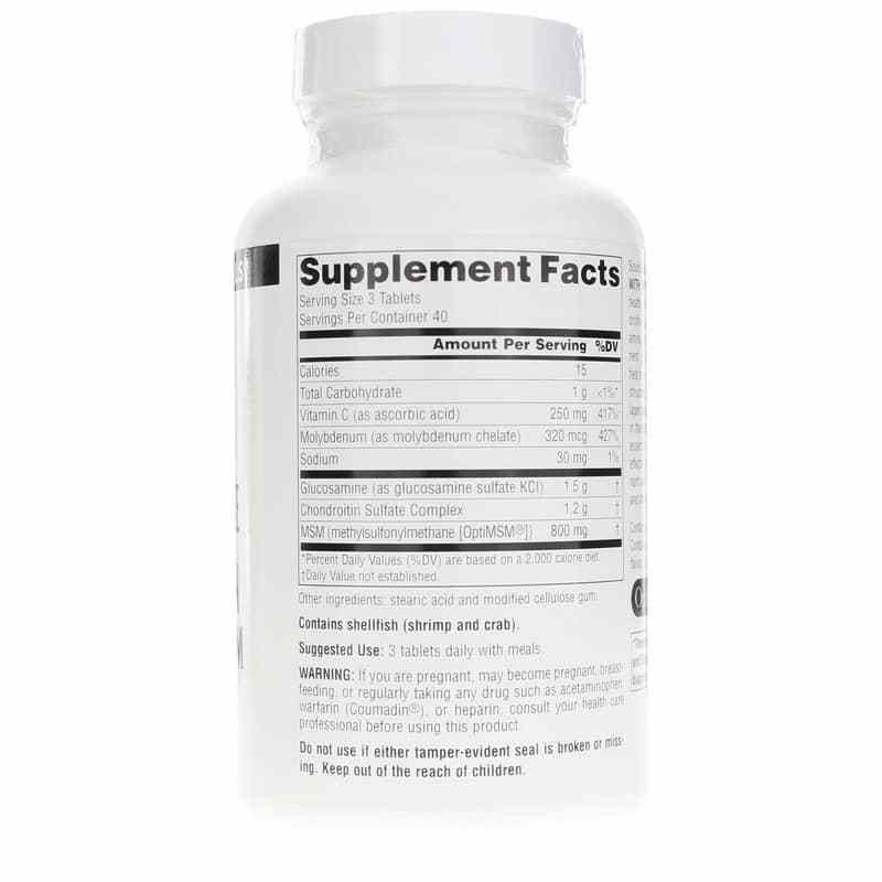 Glucosamine Chondroitin Complex with MSM, 120 Tablets, by Source Naturals, image #2