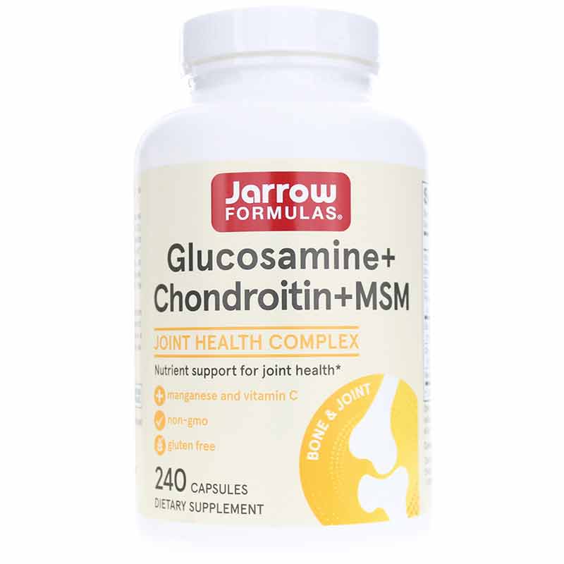 Glucosamine + Chondroitin + MSM, by Jarrow Formulas