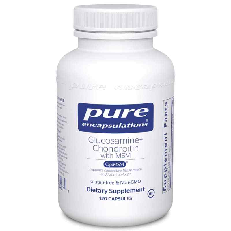 Glucosamine Chondroitin with MSM, 120 Capsules, by Pure Encapsulations