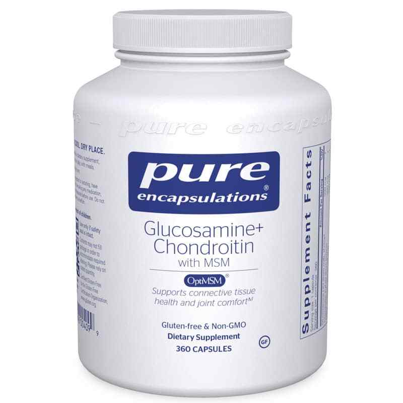 Glucosamine Chondroitin with MSM, 360 Capsules, by Pure Encapsulations