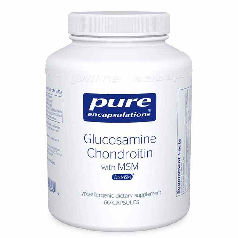 Glucosamine Chondroitin with MSM, 60 Capsules, by Pure Encapsulations