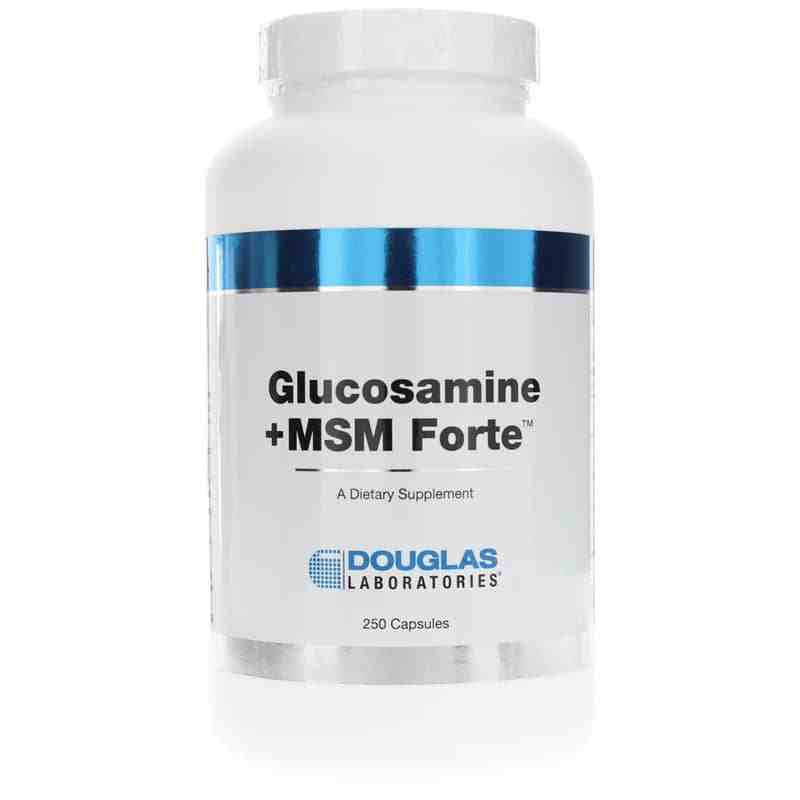 Glucosamine + MSM Forte, 250 Capsules, by Douglas Laboratories