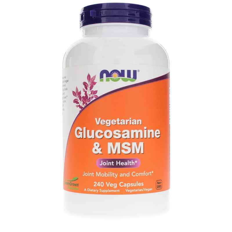 Glucosamine & MSM Vegetarian, by NOW Foods