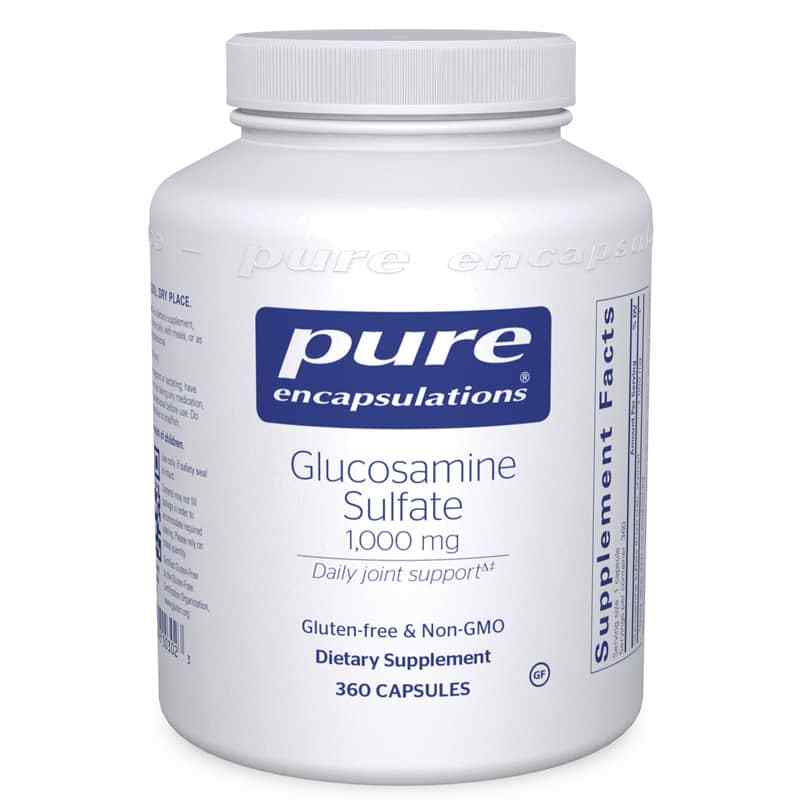 Glucosamine Sulfate 1000 Mg, 360 Capsules, by Pure Encapsulations