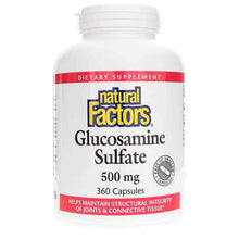 Glucosamine Sulfate 500 Mg, 360 Capsules, by Natural Factors