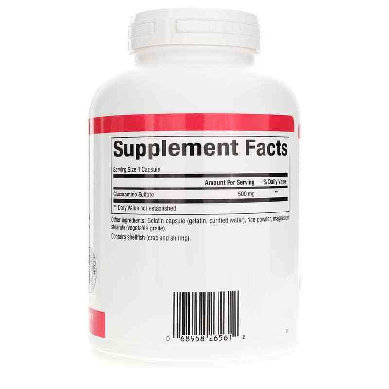 Glucosamine Sulfate 500 Mg, 360 Capsules, by Natural Factors, image #2