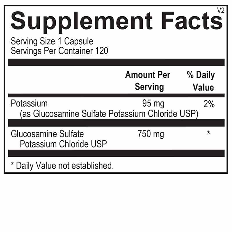 Glucosamine Sulfate, by Ortho Molecular, image #2