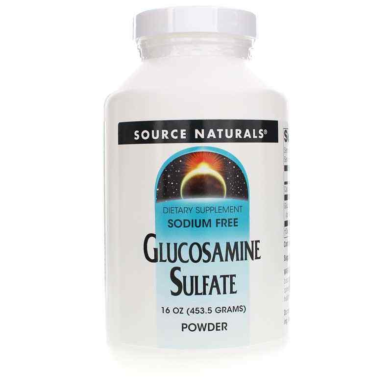 Glucosamine Sulfate Powder, 16 Oz, by Source Naturals