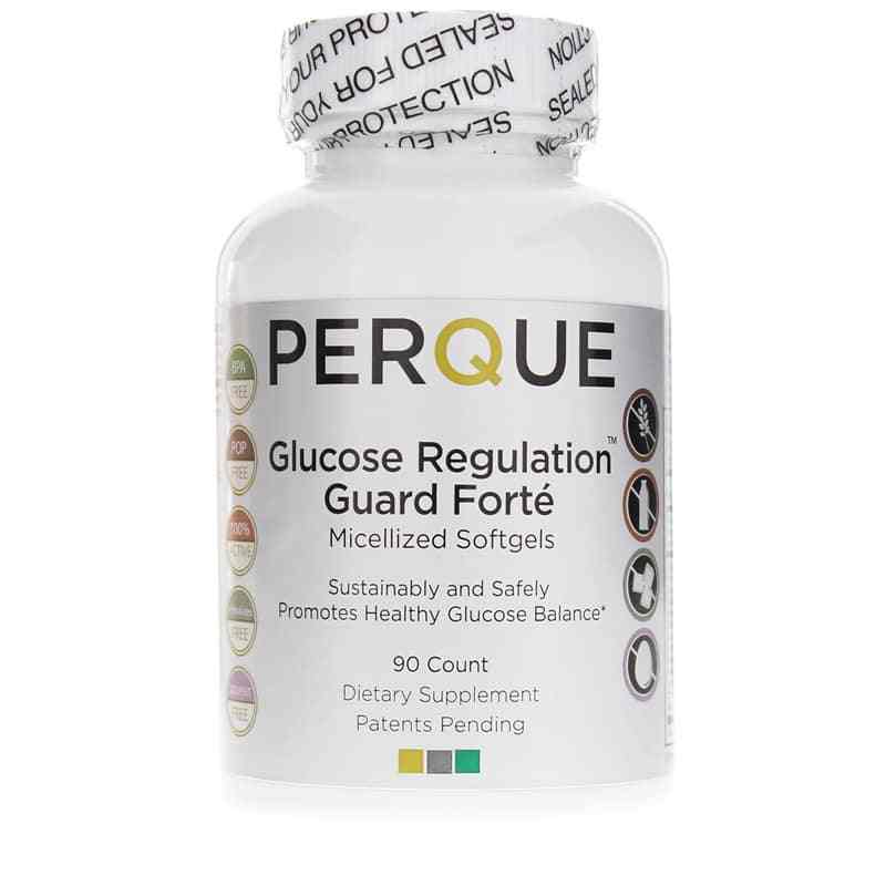 Glucose Regulation Guard Forte, 90 Softgels, by PERQUE