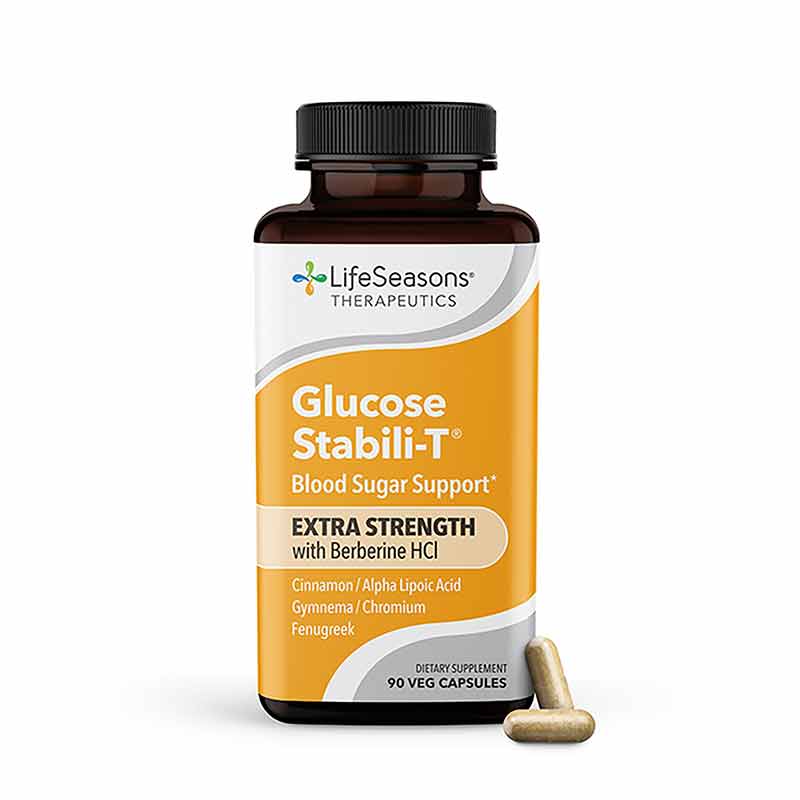 Glucose Stabili-T Extra Strength, 90 Veg Capsules, by LifeSeasons