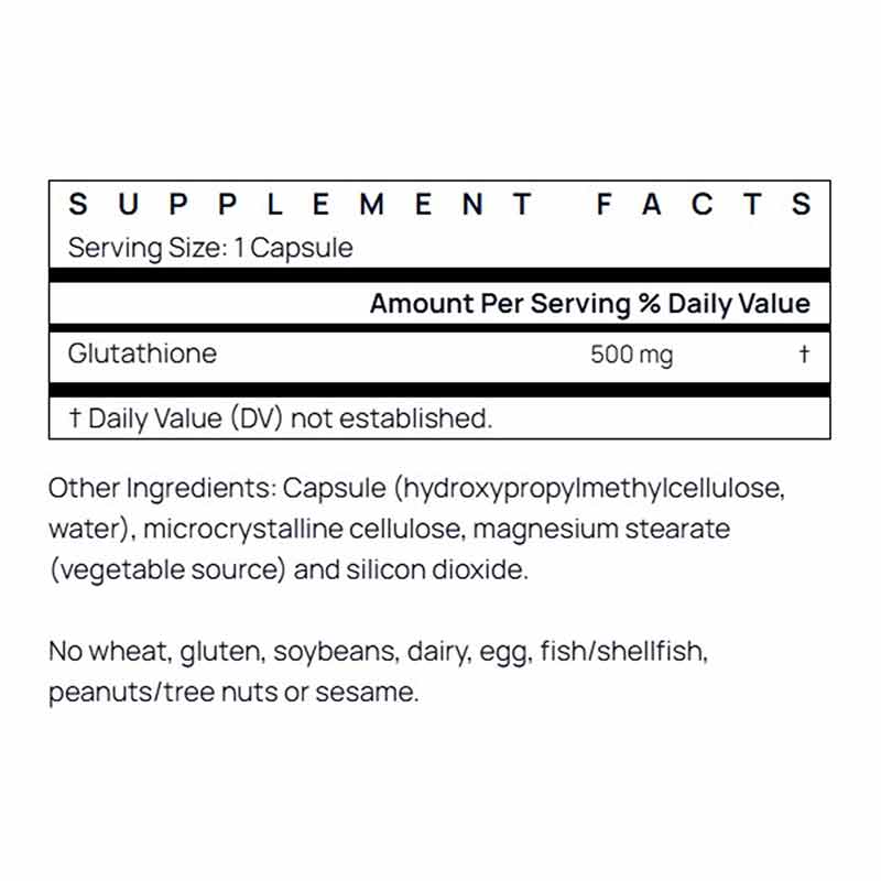 Glutathione Reduced 500 Mg, 120 Veg Capsules, by Jarrow Formulas, image #2