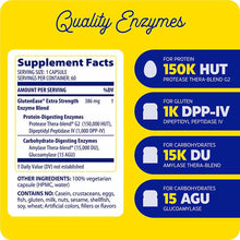 GlutenEase Extra Strength, 60 Capsules, by Enzymedica, image #2