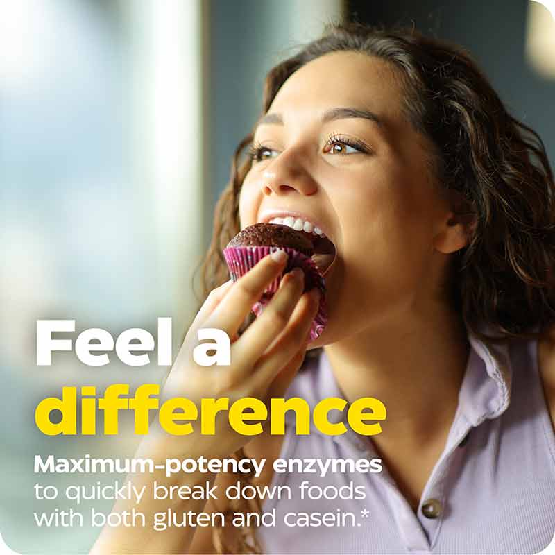 GlutenEase Extra Strength, 60 Capsules, by Enzymedica, image #3