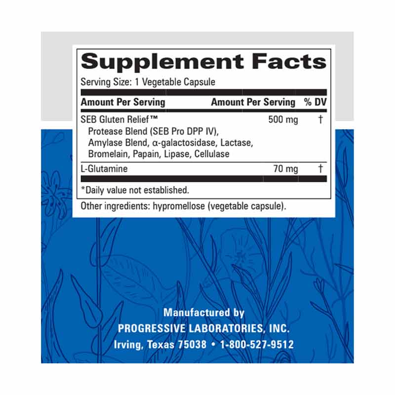 Glutezyme Support for Gluten & Casein Digestion, by Progressive Labs, image #2