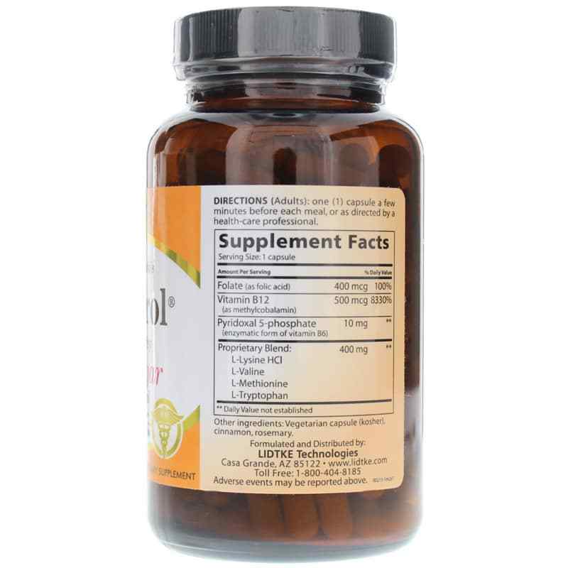 GlycoTrol Blood Sugar Support, 180 Veg Capsules, by Lidtke, image #2