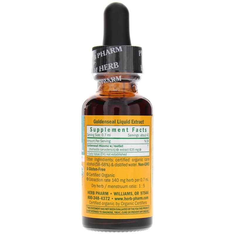 Goldenseal Extract, 1 Oz, by Herb Pharm, image #2