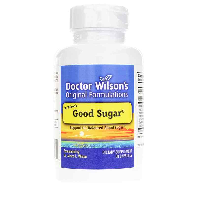 Good Sugar, 60 Capsules, by Doctor Wilson's