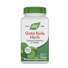 Gotu Kola Herb, 180 Vegan Capsules, by Natures Way