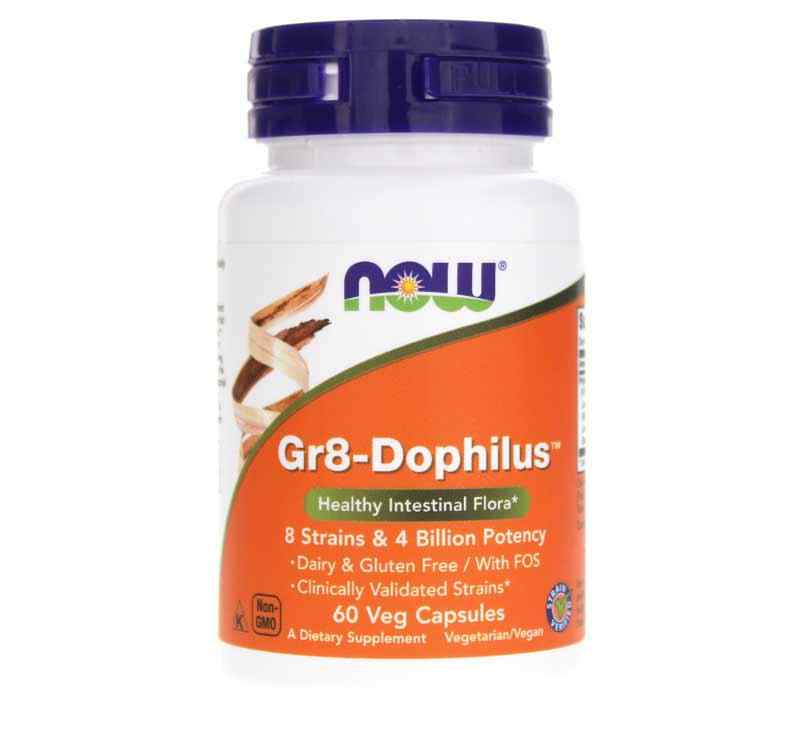 Gr8 Dophilus 4 Billion, by NOW Foods