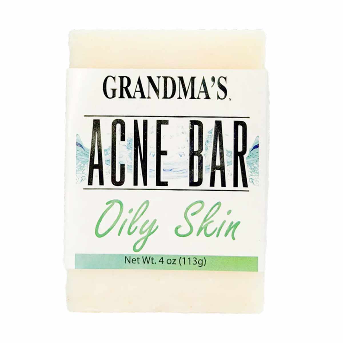 Grandmas Acne Soap Bar Oily Skin, 1 Bar, by Remwood Products