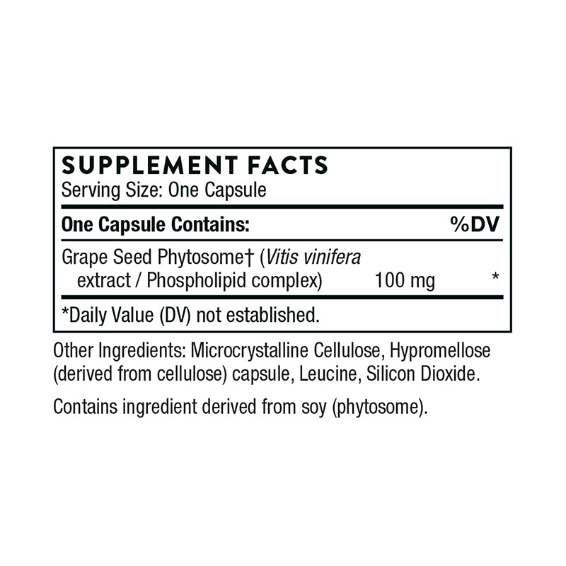 Grape Seed Extract (formerly O.P.C.-100), by Thorne Research, image #3